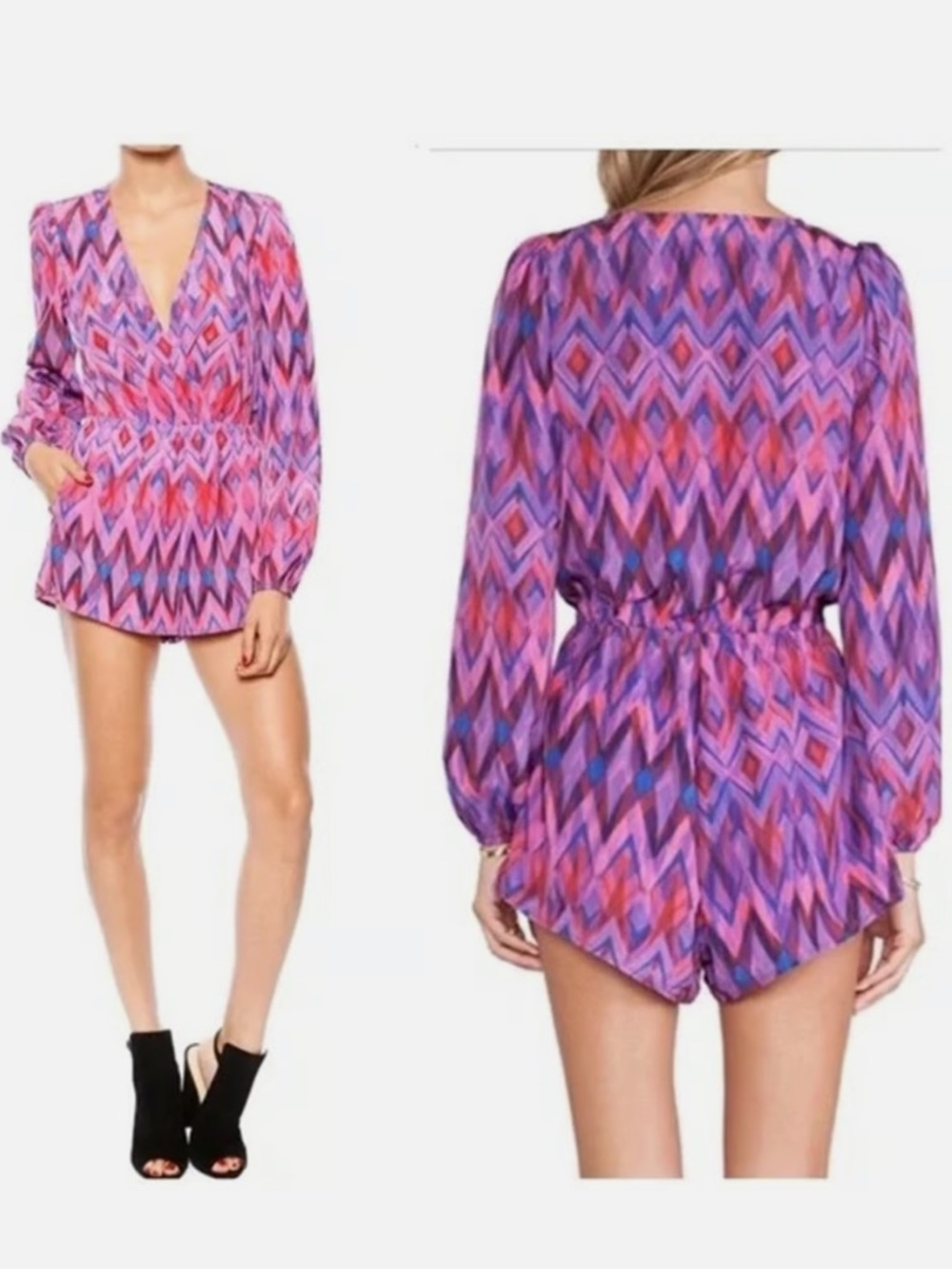 Lovers and Friends Long Sleeve Romper
